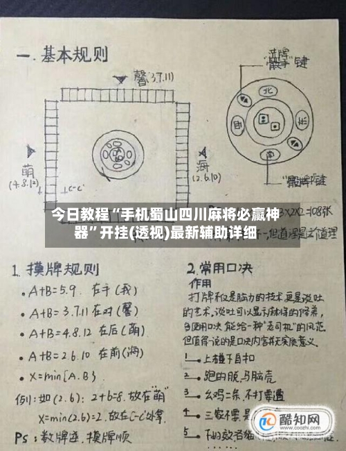 今日教程“手机蜀山四川麻将必赢神器”开挂(透视)最新辅助详细-第1张图片