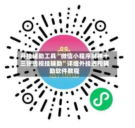开挂辅助工具“微信小程序财神十三张透视挂辅助”详细外挂透视辅助软件教程-第1张图片