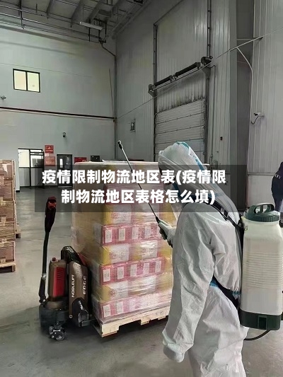 疫情限制物流地区表(疫情限制物流地区表格怎么填)-第1张图片