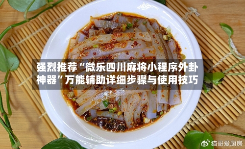 强烈推荐“微乐四川麻将小程序外卦神器”万能辅助详细步骤与使用技巧-第1张图片