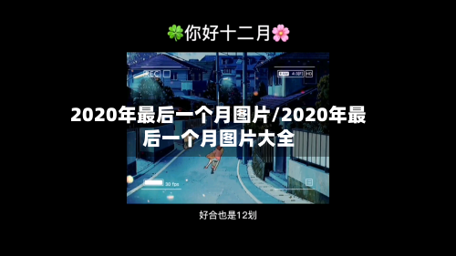 2020年最后一个月图片/2020年最后一个月图片大全-第3张图片