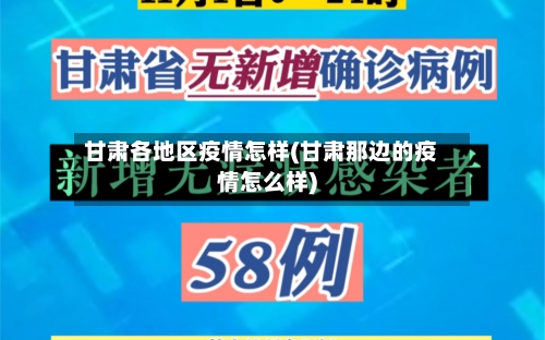 甘肃各地区疫情怎样(甘肃那边的疫情怎么样)-第2张图片