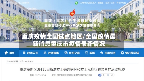 重庆疫情全国试点地区/全国疫情最新消息重庆市疫情最新情况-第1张图片