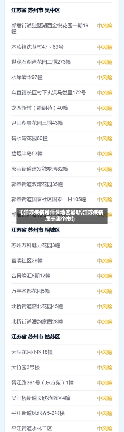 【江苏疫情是什么地区最新,江苏疫情属于哪个市】-第1张图片