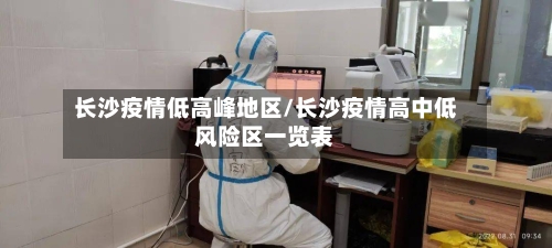 长沙疫情低高峰地区/长沙疫情高中低风险区一览表-第1张图片
