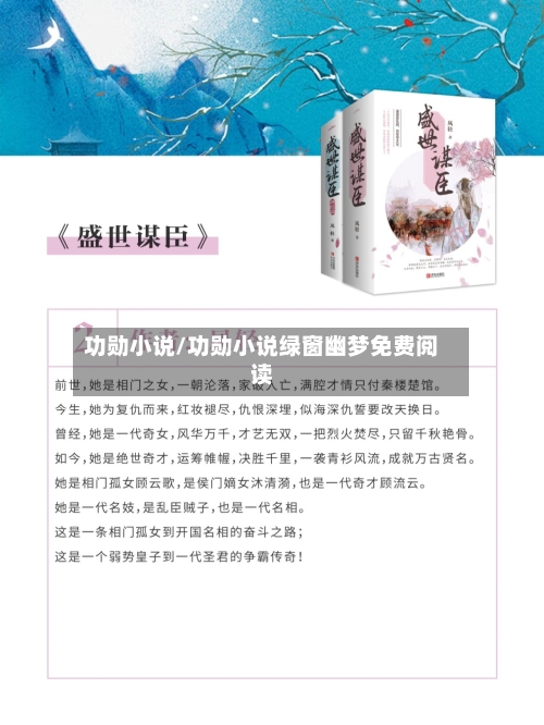 功勋小说/功勋小说绿窗幽梦免费阅读-第3张图片