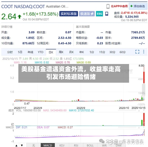 美股基金遭遇资金外流，收益率走高引发市场避险情绪-第2张图片