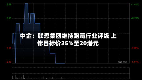 中金:联想集团维持跑赢行业评级 上修目标价35%至20港元-第1张图片